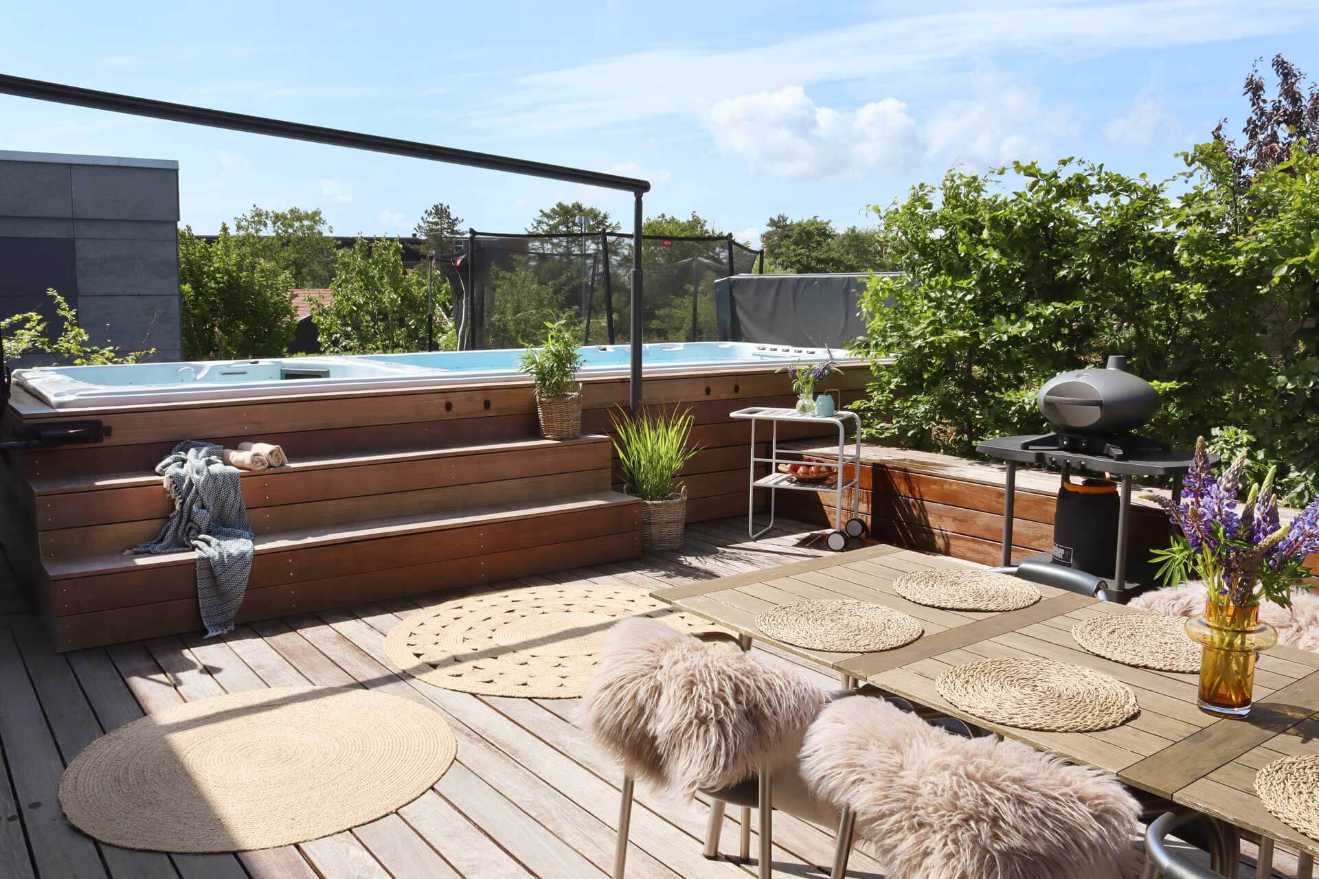 Terrasse efter styling