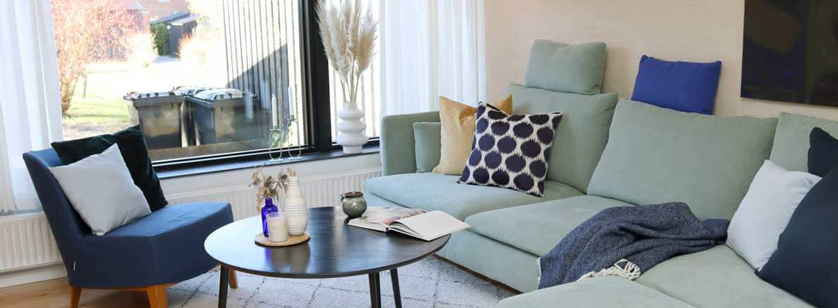 Indret med det du har